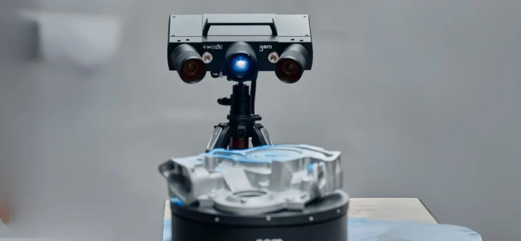 non-contact vision-based inspection system using AI for diameter and defect detection